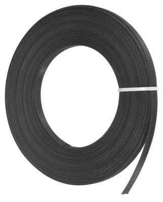 Nähstäbchen 13 m, 8 mm, niedrige Dichte, Polyester, schwarz