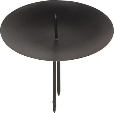Produktbild von Steck-Kerzenhalter aus Metall für elegante Dekoration, 4 Stück