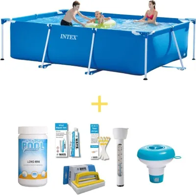 Obrázek produktu pro Rámový bazén Intex - 300 x 200 x 75 cm - včetně balíčku na údržbu WAYS