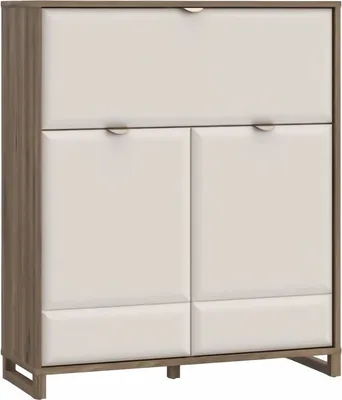 Produktbild von Furniture24 Barkommode 114X135X42 Cm Mareda Maqk321-M966 Wohnzimmerschrank Kommode
