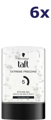 Produktbild von 6x Taft Gel Tottle 300ml Extreme Freezing Hold 5