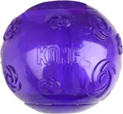 Produktbild von KONG Squeezz Ball, Hund, Kugellager, Blau, Abholen