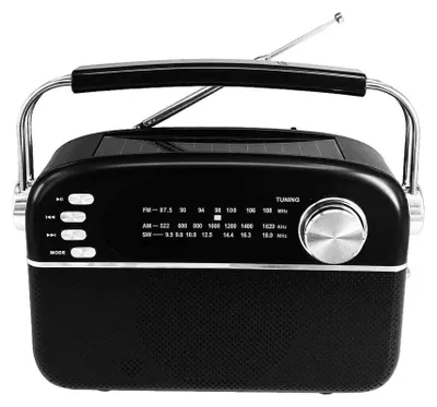 Produktbild von Manta RDI918B, Persönlich, Analog, AM, FM, SW, 5 W, 110 - 20000 Hz, MP3