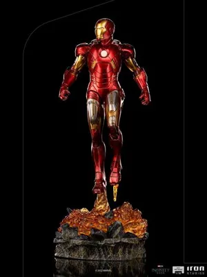 Produktbild von Iron Studios The Infinity Saga BDS Art Scale Statue 1/10 Iron Man Battle of NY 28 cm