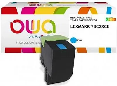 Obrázek produktu pro Lexmark K18531OW OWA toner kompatibilní s 78C2XC0 azurová barva