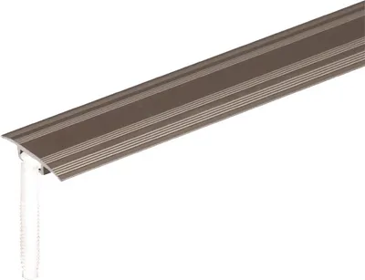 Immagine prodotto di Alberts 490812 Profilo di transizione per montaggio a scomparsa, alluminio, acciaio inox anodizzato, 900 x 32 mm