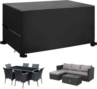 Obrázok produktu pre Ochranné poťahy Famanu pre záhradný nábytok – vodotesné, rozmery 125 x 125 x 74 cm