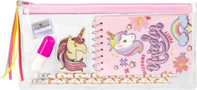 Productafbeelding van Nd39_502164 Schoolset Eenhoorn, verpakking: 12/96 stuks