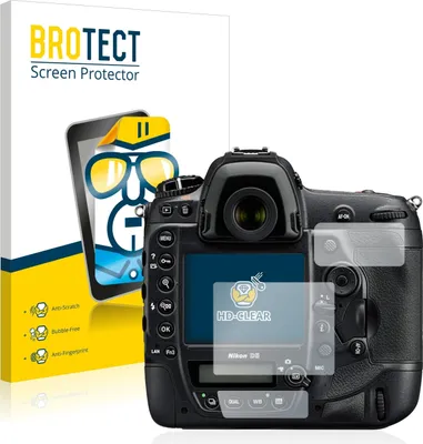Produktbild von 2x Für Nikon D5 Schutzfolie BROTECT Displayschutz Display Schutz Folie Klar Transparent