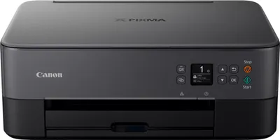 Produktbild von Canon PIXMA TS5350i 3-in-1 WLAN-Farb-Multifunktionssystem, Schwarz, Tintenstrahl, Farbdruck, 4800 x 1200 DPI, Farbkopieren, A4, Schwarz