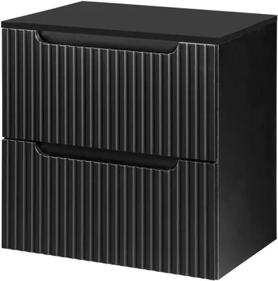 Obrázok produktu pre Vanity unit 'Skelbolu' so zásuvkami 60 x 60 x 40 cm Black