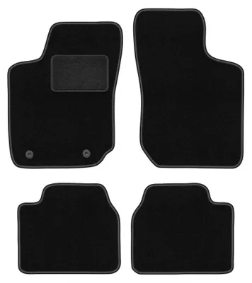 Productafbeelding van Velours automatten voor Opel Tigra A 1994-2002 (coupé) – 4-delig, zwart, op maat – Wielganizator LUX