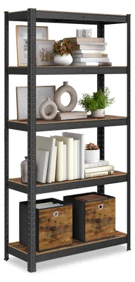 Produktbild von Freistehendes Bücherregal mit 5 Regalen