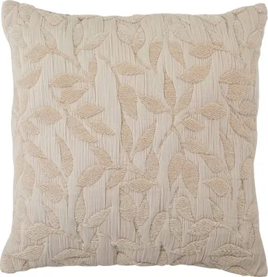 Produktbild von Dekokissen LETHO mit Blattmotiv, 50 × 50 cm