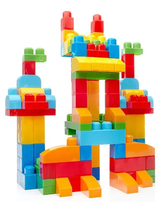 Produktbild von Mega Bloks Bausteinebeutel - Deluxe 150 Teile - Grundfarben