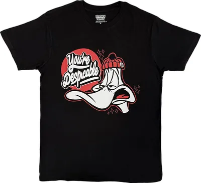 Image de Looney Tunes - "You're Despicable" T-shirt homme/femme unie RO15199 (XL) (Noir)
