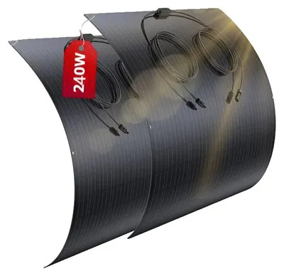 Zdjęcie produktu dla Panel słoneczny, monokrystaliczny, elastyczna konstrukcja, 240 W * 2
