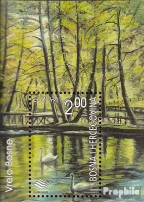 Produktbild von Briefmarken Bosnien-Herzegowina 2001 Mi Block12 (kompl.Ausg.) postfrisch Lebensspender Wasser