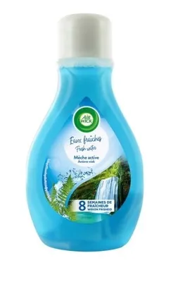 Produktbild von Air Wick Active Wick, Flüssiger Lufterfrischer, Blau, Frisch, 375 ml, Flasche, Drinnen