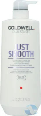 Produktbild von Goldwell Dualsenses Just Smooth Taming Conditioner Bändigender Conditioner für widerspenstiges Haar 1000 ml