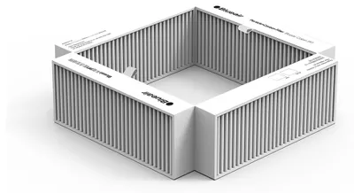 Produktbild von Blueair Partikel- und Aktivkohlefilter für Cabin, Luftreinigerfilter, HEPA/Karbon, 99,97%