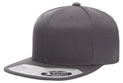 Image de Casquette Flexfit « 110 » Snapback TN1402 (taille unique) (gris foncé)