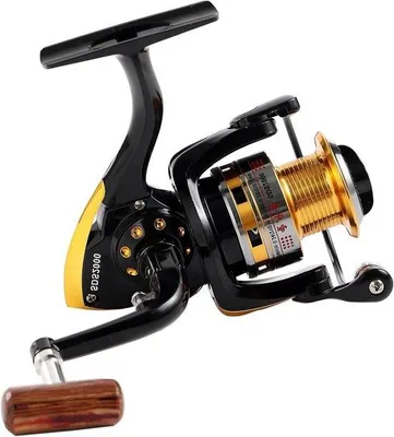 Immagine prodotto di Attrezzatura da pesca - Reeling Visstrommollie - 10 cuscinetti a sfera - Illuminazione - Serie 1000-6000 - Nero