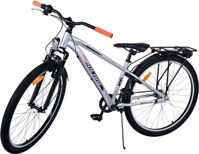 Immagine prodotto di Bicicletta da bambino Cross per ragazzi, 26 pollici, color argento, 3 marce