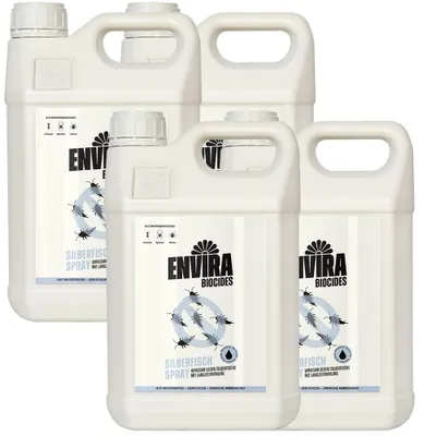 Produktbild von Envira Silberfisch Abwehrspray mit Vorteilspack 4x5L