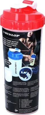 Produktbild von Dunlop - Sport Shaker Flasche mit praktischem Verschluss 550 ml