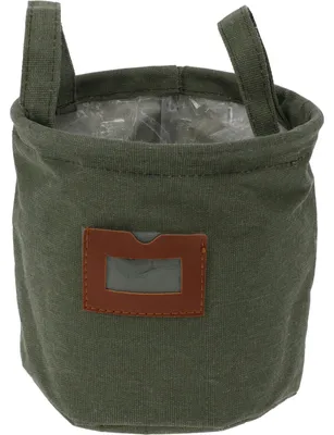 Zdjęcie produktu dla Kosz materiałowy z okienkiem oraz uchwytami, Ø 16 cm