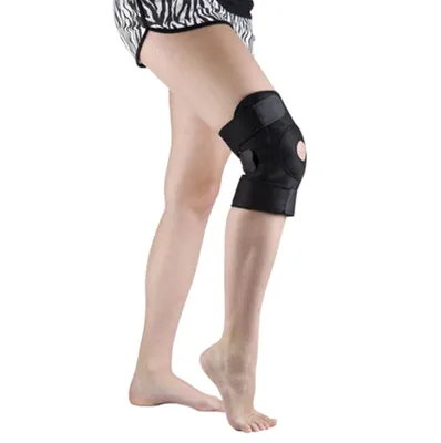 Zdjęcie produktu dla Magnetyczna opaska na kolano Wellife stabilizator na rzepy uniwersalna czarna