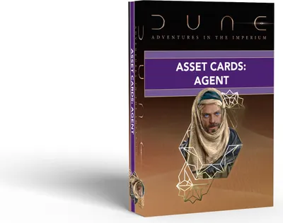 Zdjęcie produktu dla Dune Agent Asset Deck - stołowa gra fabularna - edycja ENG