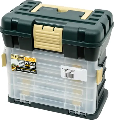 Produktbild von Fishing Box K3 Comet 1076 Angelkasten Durchsichtig 37 x 23 x 21 cm Durchsichtig 37 x 23 x 21 cm