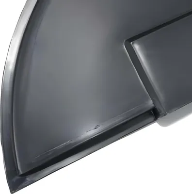 Zdjęcie produktu dla Osłona koła zapasowego RMS / osłona boczna w kolorze czarnym kompatybilna z Vespa PX80 - 200 / PE / Lusso /T5 dla opon 10 "