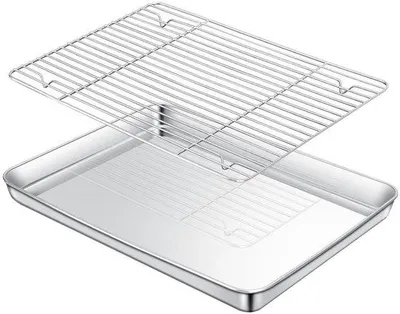 Productafbeelding van Bakplaat met Koelrek - 40 x 30 cm