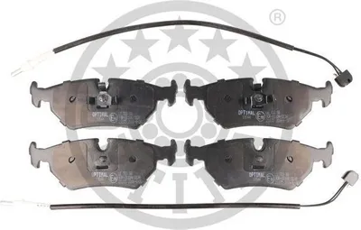 Produktbild von OPTIMAL Bremsbeläge Satz Hinten Bremsklötze passend für PEUGEOT 806 MPV BP-10044