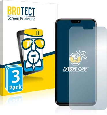 Produktbild von 3x BROTECT Schutzglas für Honor 8X Schutzfolie Panzer Folie Glas Display Schutz klar