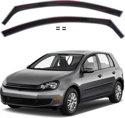 Obrázek produktu pro J&J Automotive | GP Deflektor / Ofuky oken pro Volkswagen Golf 6 5D 2008-2012 2ks