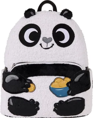 Obrázok produktu pre Loungefly – Pluszowa Maskotka Kung Fu Panda 26 cm – Praktyczny Plecak Premium