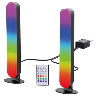 Produktbild von Solight LED-RGB-Beleuchtung, Gaming-Funktion, Fernbedienung, Geräuschsensor, USB WL916