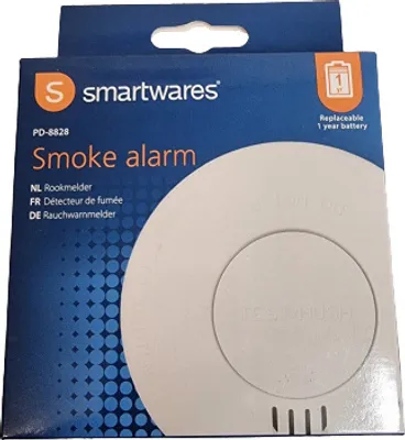 Produktbild von Brandmelder Smartwares Rauchmelder Feuermelder Rauchmelder Rauchwarnmelder