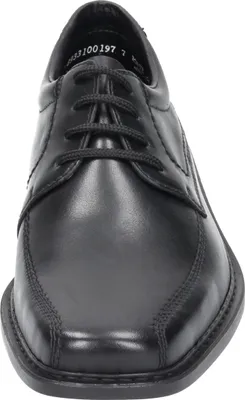 Produktbild von Rieker Herren Echtleder Halbschuh Schnürer schwarz, Herren:43 EU
