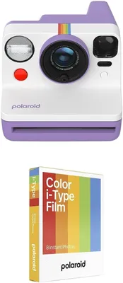 Obrázok produktu pre Polaroid Now, Purpurová, Biela, Auto, 0.4 - 1.3 m, Polaroid App, LED, USB Typ-C