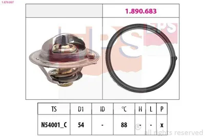 Produktbild von EPS Thermostat, Kühlmittel 1.879.997