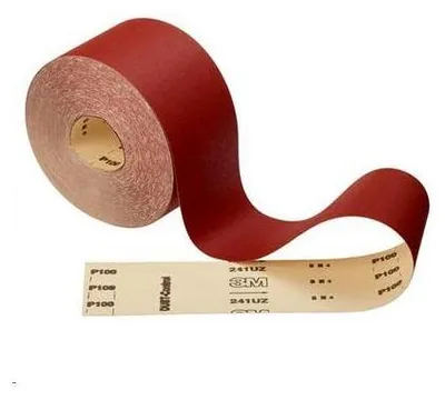 Zdjęcie produktu dla Papier ścierny 3M, rolka 241UZ, 115mm x 50m, ziarno 120
