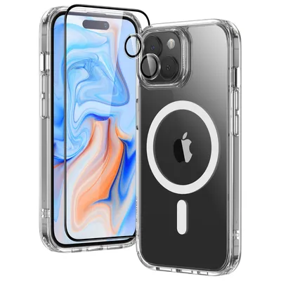 Obrázok produktu pre ESR Classic Hybrid HaloLock kryt pre - iPhone 15 Plus - transparentná