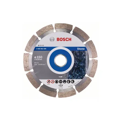 Produktbild von Diamanttrennscheibe Standard for Stone, 150 x 22,23 x 2 x 10 mm