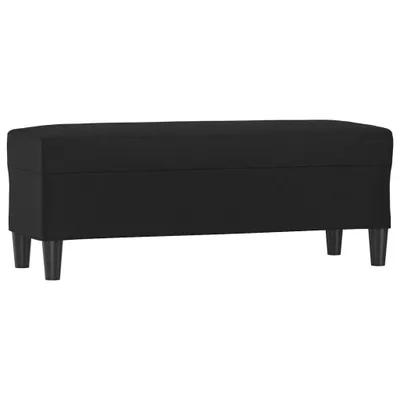 Produktbild von Sitzbank Schwarz 100x35x41 cm Kunstleder
