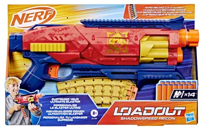 Produktbild von Nerf Loadout Shadowspeed Recon Blaster, 8 Jahr(e), 99 Jahr(e), 479 g